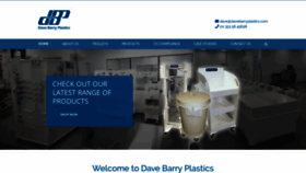 What Davebarryplastics.com website looked like in 2019 (4 years ago)
