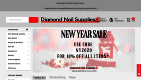 What Diamondnailsupplies.com.au website looked like in 2019 (4 years ago)