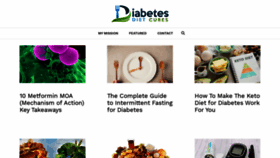 What Diabetesdietcures.net website looked like in 2019 (4 years ago)