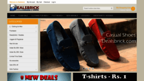 What Dealsbrick.com website looked like in 2019 (4 years ago)