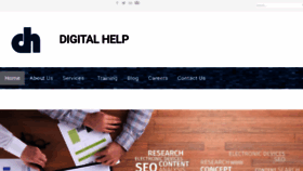 What Digitalhelpforyou.com website looked like in 2019 (4 years ago)