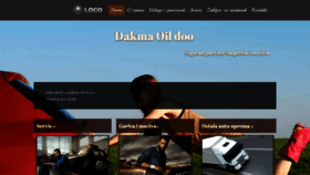 What Dakmaoil.ba website looked like in 2019 (4 years ago)