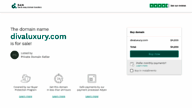What Divaluxury.com website looked like in 2019 (4 years ago)