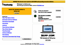 What Dafree.net website looked like in 2019 (4 years ago)