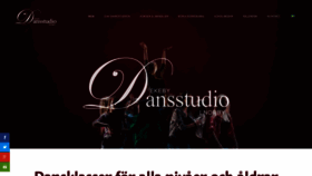 What Dansstudio.nu website looked like in 2020 (4 years ago)