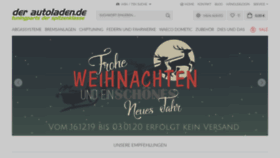 What Derautoladen.de website looked like in 2020 (4 years ago)