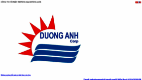 What Duonganh.com.vn website looked like in 2020 (4 years ago)