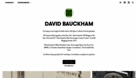 What Dbauckham.exposure.co website looked like in 2020 (4 years ago)