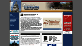 What Discoverclarksville.com website looked like in 2020 (4 years ago)