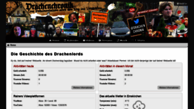 What Drachenchronik.com website looked like in 2020 (4 years ago)