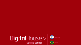 What Digitalhouse.com website looked like in 2020 (4 years ago)