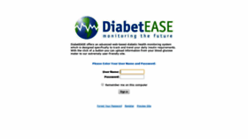 What Diabetease.com website looked like in 2020 (4 years ago)