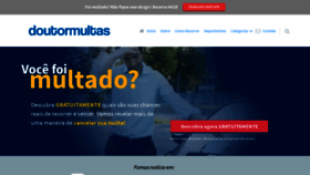 What Doutormultas.com.br website looked like in 2020 (4 years ago)