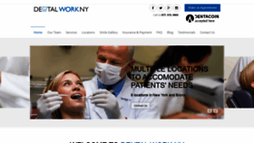 What Dentalworkny.com website looked like in 2020 (4 years ago)