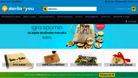 What Darila4you.com website looked like in 2020 (4 years ago)