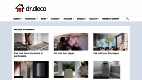 What Drdeco.ro website looked like in 2020 (4 years ago)