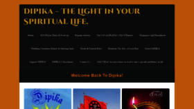 What Dipika.org.za website looked like in 2020 (4 years ago)