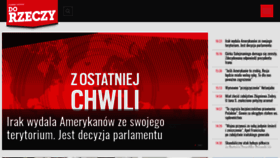 What Dorzeczy.pl website looked like in 2020 (4 years ago)