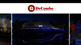 What Decombo.com website looked like in 2020 (4 years ago)