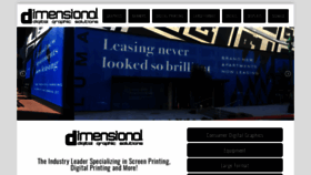 What Dimensionalsilkscreen.com website looked like in 2020 (4 years ago)