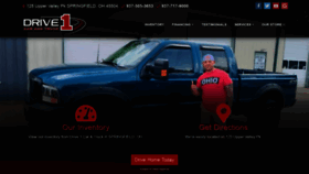 What Drive1carandtruck.com website looked like in 2020 (4 years ago)