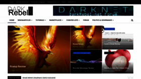 What Darkrebel.net website looked like in 2020 (4 years ago)