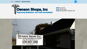 What Densonshops.com website looked like in 2020 (4 years ago)