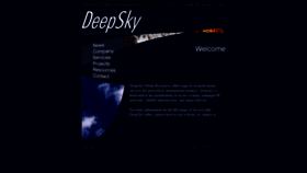 What Deepsky.com website looked like in 2020 (4 years ago)