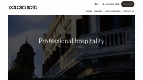 What Doloreshotel.com.uy website looked like in 2020 (4 years ago)
