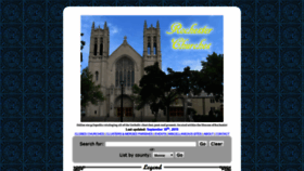 What Dorchurches.com website looked like in 2020 (4 years ago)