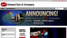 What Don.com website looked like in 2020 (4 years ago)
