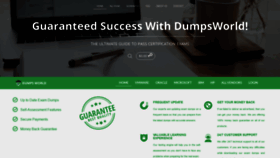 What Dumpsworld.com website looked like in 2020 (4 years ago)