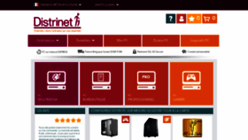 What Distrinet.fr website looked like in 2020 (4 years ago)