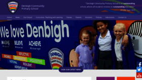 What Denbighps.org.uk website looked like in 2020 (4 years ago)