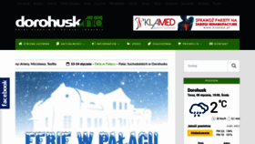 What Dorohusk.info website looked like in 2020 (5 years ago)