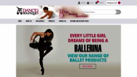 What Danceboutiquedirect.co.za website looked like in 2020 (4 years ago)