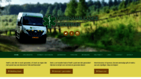 What Dierenambulancenederrijn.nl website looked like in 2020 (4 years ago)