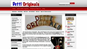 What Dettioriginals.com website looked like in 2020 (4 years ago)