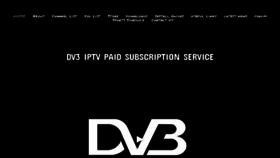 What Dv3iptv.com website looked like in 2020 (4 years ago)