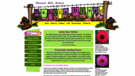 What Dahliadivas.com website looked like in 2020 (4 years ago)