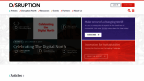 What Disruptionhub.com website looked like in 2020 (4 years ago)