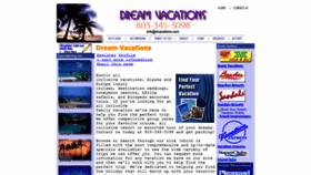 What Dvacations.com website looked like in 2020 (4 years ago)