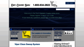 What Ductcleanerssupply.com website looked like in 2020 (4 years ago)