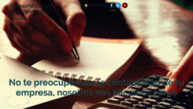 What Despacho-contable.mx website looked like in 2020 (6 years ago)