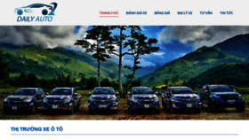 What Dailyauto.vn website looked like in 2020 (4 years ago)