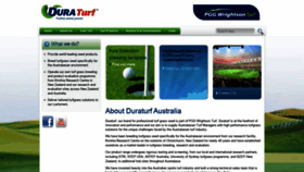 What Duraturf.com.au website looked like in 2020 (4 years ago)