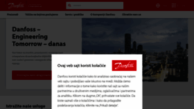 What Danfoss.rs website looked like in 2020 (4 years ago)