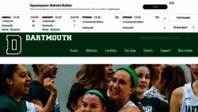 What Dartmouthsports.com website looked like in 2020 (4 years ago)