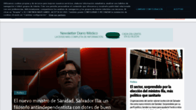 What Diariomedico.com website looked like in 2020 (4 years ago)