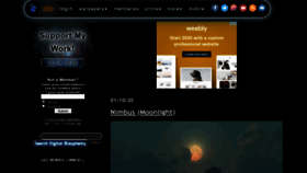 What Digitalblasphemy.com website looked like in 2020 (5 years ago)